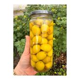 Adalılar Çiftliği Limon Kabuğu Dolgulu Yeşil Zeytin, Doğal, 500 gr