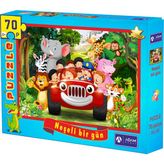 Adam Games 70 Parça Puzzle Neşeli Bir Gün