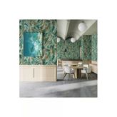 Adawall Octagon 1201-4 Modern Mermer Duvar Kağıdı (Mavi)