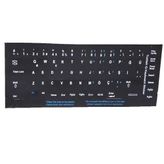 Addison 300169 Rusça Q Siyah Klavye Stiker