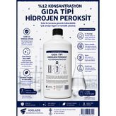 Adelaide Gıda Tipi Hidrojen Peroksit %12 (Analiz Sertifikalı)