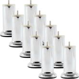 Adem Koç Krom 12 cm 10x 3/8 Kalın Diş Mobilya Ayağı