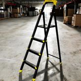 Aden 3+1 Merdiven Metal Sarı Siyah Merdiven Ev Tipi Merdiven