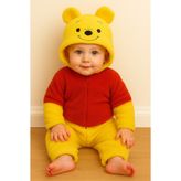 aden kids çok renkli çocuk peluş tulum