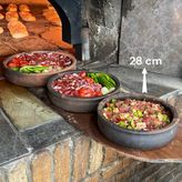 AdenArt Toprak Güveç-Fırın Kabı- Fırın Tepsisi 28 cm 2-3 Kişilik
