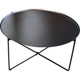 ADG Flat Big Orta Sehpa Siyah - 38 x 85 cm