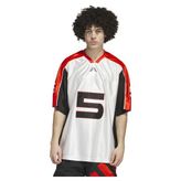 adidas Anthony Edwards Short Sleeve Erkek Forma Beyaz M