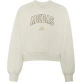 Adidas Beyaz Kız Çocuk Desenli Sweatshirt KS5136 Jg Clgt V-Neck - 7 - 8 Yaş