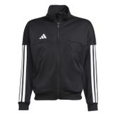 adidas Çocuk Sweatshirt, Regular Kalıp, Fermuarlı, Siyah, 7-8 Yaş