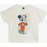 Adidas Disney Mickey Mouse Bebek Beyaz T-Shirt - 98 cm