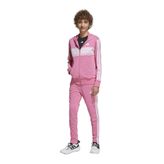 adidas Düz Pembe Kız Çocuk Eşofman Takımı JI6037 J 3S TIB FT TS