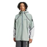 adidas Erkek Outdoor Kapüşonlu Sweatshirt, Yeşil, XS