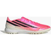 Adidas F50 Hyperfast League Erkek Pembe Halı Saha Kramponu.-