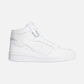 Adidas FY4975 Erkek Ayakkabı Beyaz Renkli Yarım Bilekli Deri Basketbol Modeli