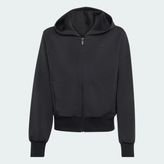 Adidas Girls Full Zip Çocuk Sweatshirt - 152 cm - 010 - Siyah