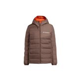 Adidas Hiking JZ9992 Terrex Multi Light Down CLIMAWARM Kapüşonlu Kadın Mont