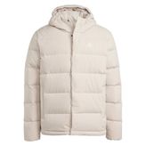 Adidas IZ4702 Helionic Hooded Down Bej Erkek Mont