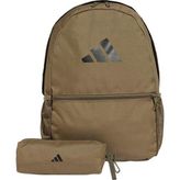 Adidas JD3091 Classic Kalem Kutulu Haki Günlük Stil Unisex Sırt Çantası
