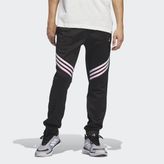 Adidas JX1735 Select Foundation Fleece Siyah Beyaz Erkek Basketbol Eşofman Altı