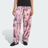 adidas Kadın adidas Originals Yaprak Kamuflaj Desenli Saten Kargo Pantolon Lifestyle KC8809