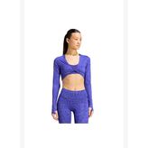 adidas Kadın Sweatshirt PrimeLft LS AOP KT4022