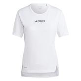 adidas Kadin W Mt Tee Tişört, White, M