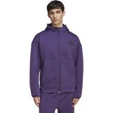 Adidas KB7124 Z.N.E. Full-Zip Mor Günlük Stil Erkek Eşofman Üstü