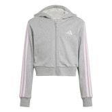 adidas Kız Çocuk JG 3S FT FZ CRO Sweatshirt