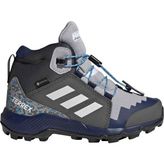 Adidas KK1755 Minecraft Terrex Mida GTX Gri Çocuk Outdoor Yürüyüş Ayakkabısı