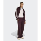Adidas KS0414-001 Bordo Originals Mohair Firebird Loose Track Tracksuit Bottoms Kadın Eşofman Altı