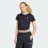 Adidas LD8928 Layer Tee Kadın Tişört - M - Siyah