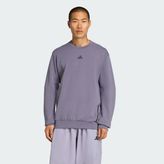 Adidas Performance JX0682 Designed For Training Crew Sweatshirt - Menekşe