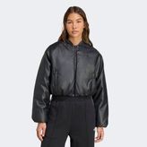 adidas Pleather Bomber Kadın Siyah Ceket