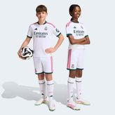 Adidas Real Madrid 26/27 Çocuk Beyaz Iç Saha Şortu.-