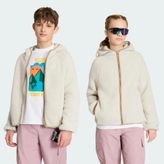 Adidas Terrex Xploric Full-Zip Hooded Çocuk Sweatshirt - 164 cm - Bej
