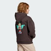 Adidas The Simpsons Kapüşonlu Çocuk Sweatshirt - 9 - 10 Yaş - Kahverengi