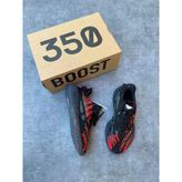 Adidas Yeezy Boost 350 Sıyah Kırmızı