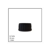 Adilon 51 mm Yuvarlak Plastik Tapa İç