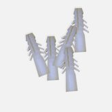 Adilon 8mm Plastık Dokme Dübel Beyaz