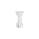 Adilon Beyaz 85 mm Plastik Baza Ayağı