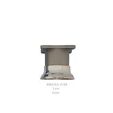 Adilon BİNGOLU AYAK, Plastik, 5 cm Vidalar Dahil, Krom