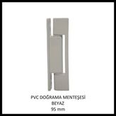 Adilon Pvc Menteşesi 95 mm, Beyaz