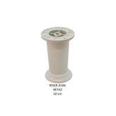 Adilon RİVER AYAK, Plastik Mobilya Ayağı, 10 cm, Vidalar Dahil, Beyaz