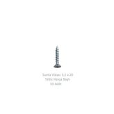 Adilon Sunta Vidası 3,5 x 20 mm 50 Adet YHB Vida
