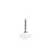 Adilon Sunta Vidası 3,5 x 25 mm 25 Adet YHB Vida
