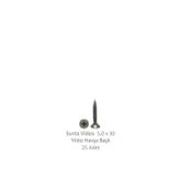Adilon Sunta Vidası 5,0 x 30 mm 25 Adet YHB Vida