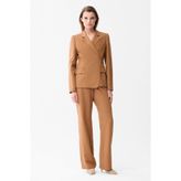 adL Camel Geniş Paça Pantolon