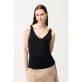 adL V Yaka Bluz Siyah 11546560000