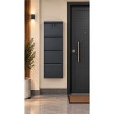 Adlsteel 4'Lu Metal Ayakkabilik Kılıtlı Antrasıt