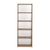 Adore Mobilya Modern 5 Raflı Kitaplık - Sonoma 64x182x26 Cm (gxyxd)